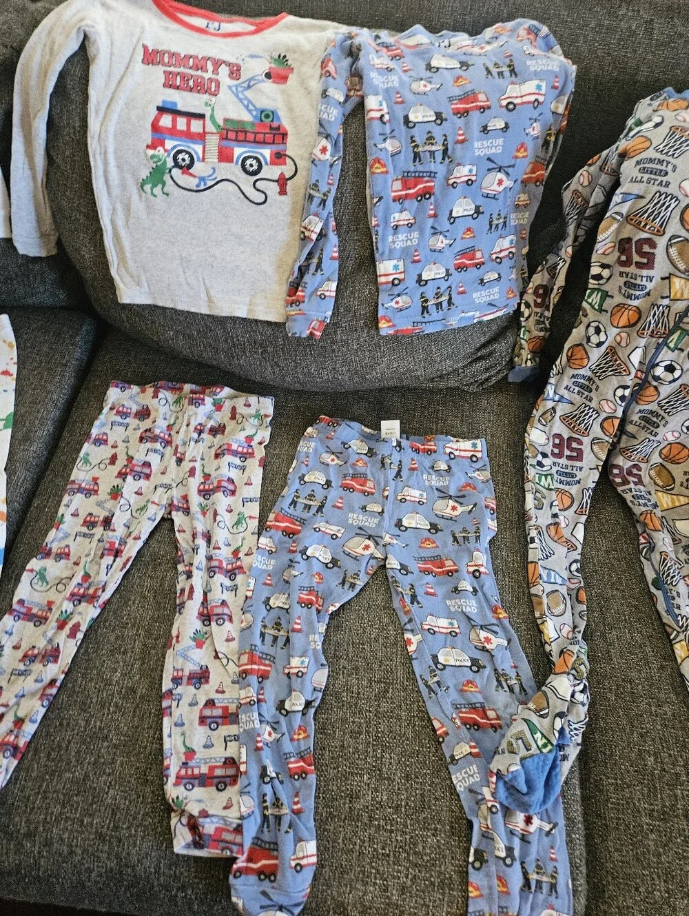 Assorted Kids Pajama Sets - Colorful Prints  By THE CHILDRENS PLACE SIZE 5T